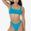 RNT3269 - High Waist High Cut Bikini Bottom