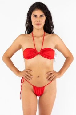 RNT420 - The Héloise Bikini Top -Builtd Store RNT420 Lipstick 3