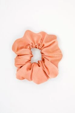 RNTSCRUNCH - Nylon Tricot Scrunchie -Builtd Store RNTSCRUNCH NEONCORAL 1