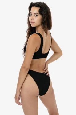 RPC3009 - Crinkle High Cut Swim Bottom -Builtd Store RPC3009 BLACK 2S beba887d 7ddd 47d3 9923 13036a9f3262