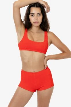 RPC3030 - Crinkle Hot Shorts -Builtd Store RPC3030 POPPY 1S