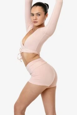 8319GD - Garment Dye Yoga Shorts -Builtd Store SEASHELL 1 292c0301 5d3d 40b0 af2a 886e5c969f90