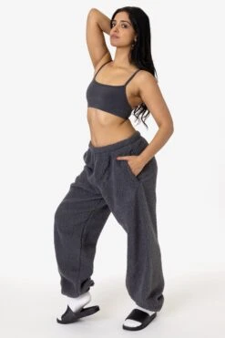 SHR04 Unisex - Sherpa Sweatpant -Builtd Store SHR04 GREY 1 fc0b3d69 d180 4817 8602 90f01be55451