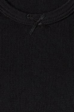 T3007 - Baby Thermal L/S Top -Builtd Store THERMAL texture blackf