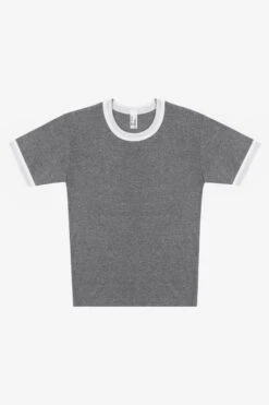 TRR310 - Tri-Blend Rib Women's Ringer Tee -Builtd Store TR310 WHITERINGER RVSD AW