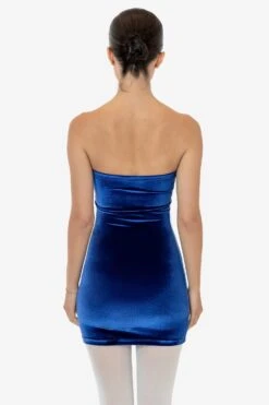 VVT3693 - Velvet Tube Mini Dress -Builtd Store VVT3693 ROYAL3f
