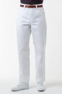 RTWL01 - Twill Work Pants White 9 RTWL01 - Twill Work Pants White -Builtd Store WORKERPANT WHITE SAM