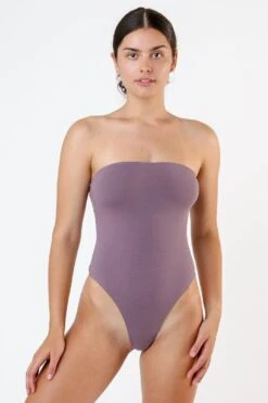 B193CT - Tube Bodysuit -Builtd Store amethyst1