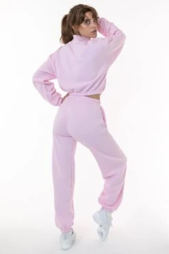 F394 - Flex Fleece High Waist Sweatpant -Builtd Store babypink1 e315e6c9 9af8 4959 b3ef 5ecf2dceb127