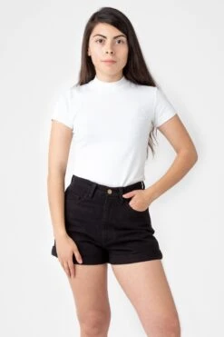 RBDW05GD - Bull Denim Garment Dye Cuff Short -Builtd Store black1 1bcc8f75 59d0 4bea 8b23 5aee4cfe09b5