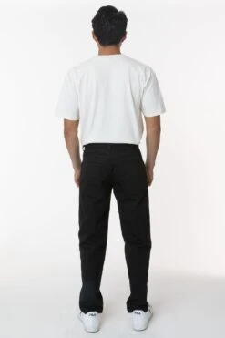 RTWL01 - Twill Work Pants Black -Builtd Store black6