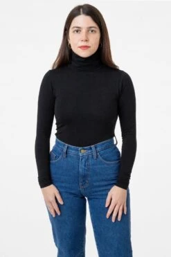 8306 - Cotton Spandex Turtleneck -Builtd Store black 073830c9 6a91 454e ae50 4f928f6b6dca