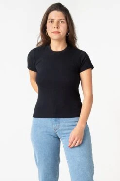 R4310 - Crew Neck Baby Tee -Builtd Store blk1 3b5ec795 86b4 4ea5 9cfa 35df29428742