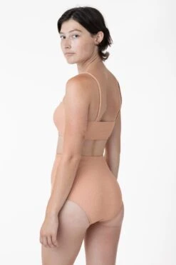 RRS075 - The Ribbed Minimalist Crop Swim Top -Builtd Store blush alex3 22dba450 c4c3 467a 8a2a 9f4946e46061