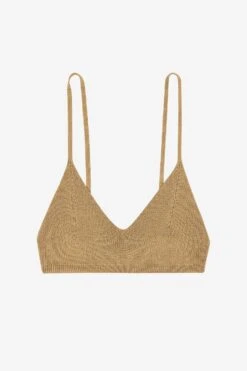 RFK294 - Viscose Nylon Bra Top -Builtd Store bra camel