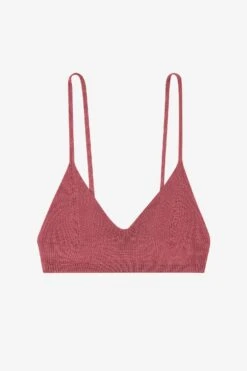 RFK294 - Viscose Nylon Bra Top -Builtd Store bra mauverose