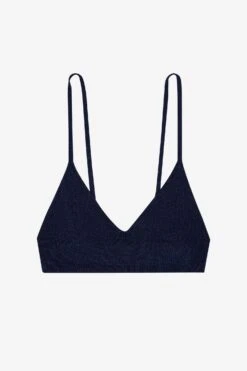 RFK294 - Viscose Nylon Bra Top -Builtd Store bra navy 2