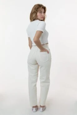 RBDW01GD - Garment Dye Women's Relaxed Fit Bull Denim Jean -Builtd Store buttercream2