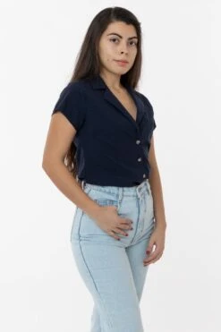 RCP345GD - Slim Fit Camp Collar Shirt 11 RCP345GD - Slim Fit Camp Collar Shirt -Builtd Store camp10