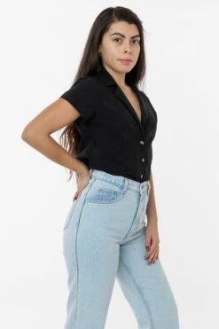 RCP345GD - Slim Fit Camp Collar Shirt 16 RCP345GD - Slim Fit Camp Collar Shirt -Builtd Store camp8 F