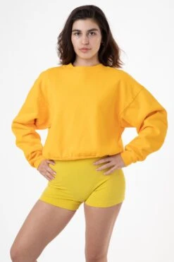 8330 - Cotton Spandex Short Shorts -Builtd Store canary1
