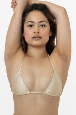 RNT3003 - String Bikini Top -Builtd Store champagne cc