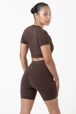 8382GD - Garment Dye Bike Shorts -Builtd Store choc2