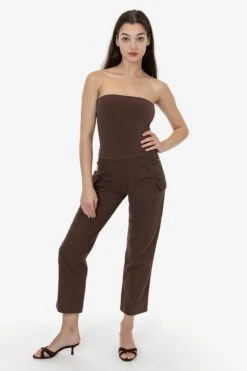 RDCW304 - Adjustable Waist Duck Canvas Field Slack -Builtd Store coffee 1 RDCW304 crops floor cleaned2