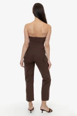 RDCW304 - Adjustable Waist Duck Canvas Field Slack -Builtd Store coffee 2 RDCW304 crops floor cleaned1