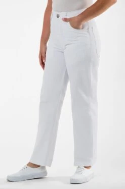 RTWL01 - Twill Work Pants White 10 RTWL01 - Twill Work Pants White -Builtd Store crop white morgan 2828 e9df33f4 2e64 4cc3 90d4 6e0f95d259ef