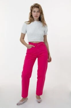 RBDW01GD - Garment Dye Women's Relaxed Fit Bull Denim Jean -Builtd Store dahlia1