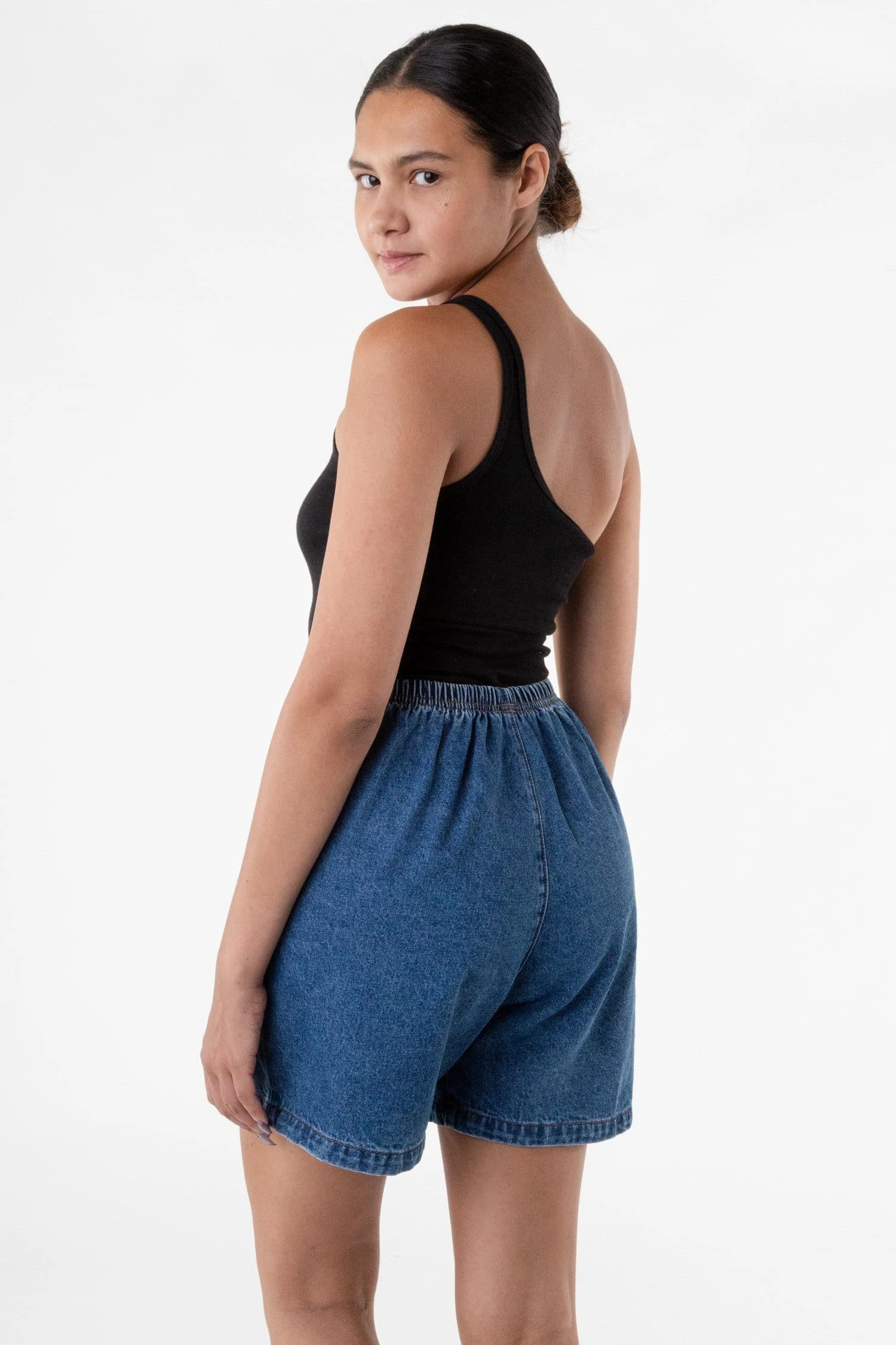 RDN323 - 10 Oz. Denim Mid-Length Short 2 RDN323 - 10 Oz. Denim Mid-Length Short - Image 2