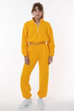 F394 - Flex Fleece High Waist Sweatpant -Builtd Store gold1 ff3eb3b5 efb6 4983 8b01 450322a730e5