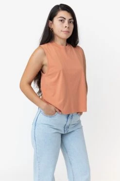 2865GD - Women's Garment Dye Muscle Tank -Builtd Store image 2