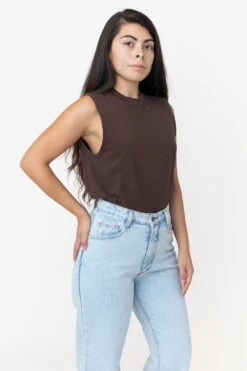 2865GD - Women's Garment Dye Muscle Tank -Builtd Store image 5