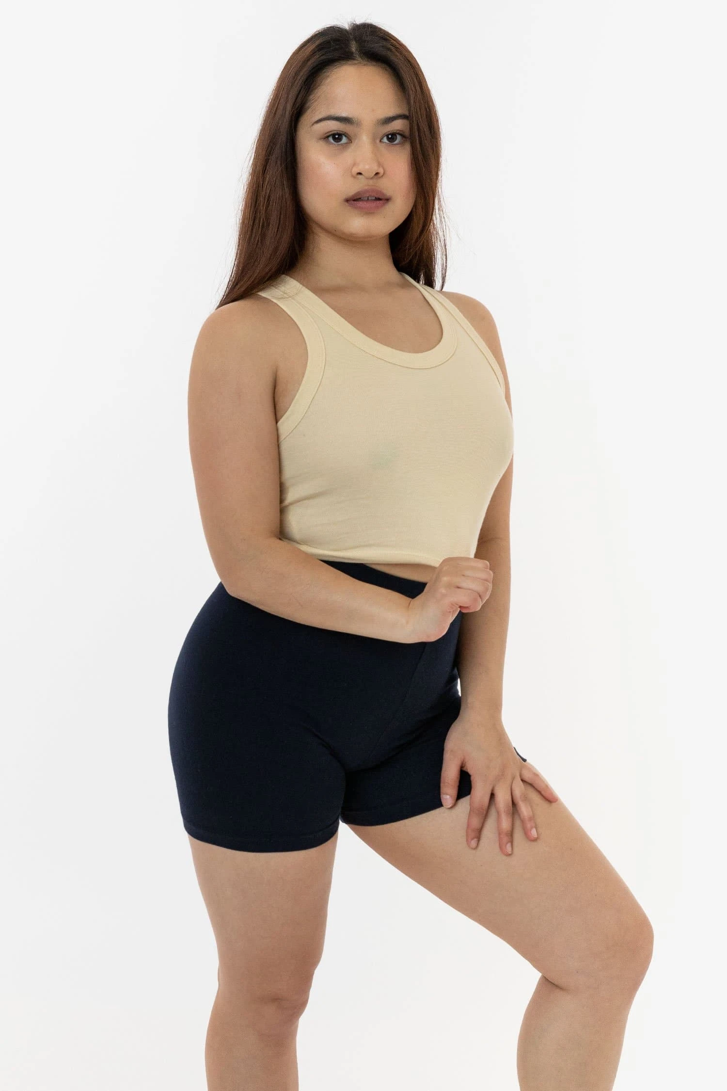 4328 - Sporty Baby Rib Crop Tank 13 4328 - Sporty Baby Rib Crop Tank - Image 13