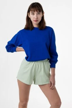 1807GD Unisex - 6.5oz Long Sleeve Garment Dye Crew Neck T-Shirt -Builtd Store julie 1807 21