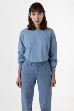 1807GD Mix - 6.5oz Long Sleeve Garment Dye Crew Neck T-Shirt -Builtd Store julie 1807 25 80ecfe8e 5ae2 41a2 91a2 be377fe30822