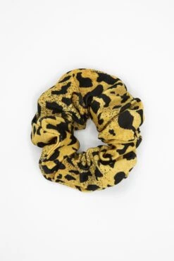 RNTSCRUNCH - Nylon Tricot Scrunchie -Builtd Store leaopardeven