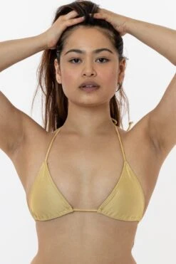 RNT3003 - String Bikini Top -Builtd Store lightgold 1