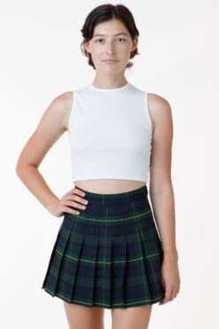 RGB300P - Plaid Tennis Skirt -Builtd Store madeline alex1