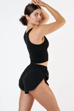 3380GD - Cotton Spandex 2x1 Rib Crop Tank 15 3380GD - Cotton Spandex 2x1 Rib Crop Tank -Builtd Store margot blk 2