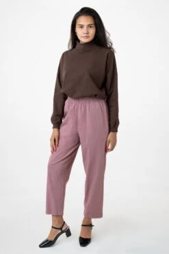 1215GD - Heavy Jersey Garment Dye Casual Pants -Builtd Store mauve1 864f0f52 5087 46aa bd7e ec36cc8a083a