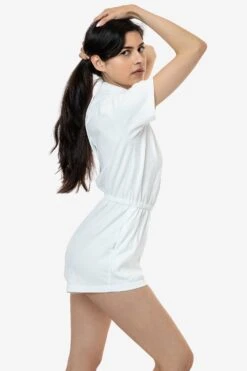 18365GD - Garment Dye T-Shirt Romper -Builtd Store offwhite 2natalie 1