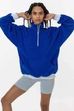 PF408 - Polar Fleece Half Zip Pullover -Builtd Store pf3