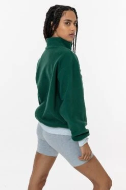 PF408 - Polar Fleece Half Zip Pullover -Builtd Store pf4