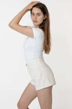 RBDW05GD - Bull Denim Garment Dye Cuff Short (Summer Color Edition) -Builtd Store rachel4