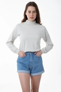 1811GD Unisex - Long Sleeve Garment Dye Turtleneck -Builtd Store rachel cement2