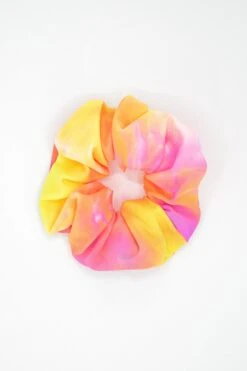RNTSCRUNCH - Nylon Tricot Scrunchie -Builtd Store rainboweven