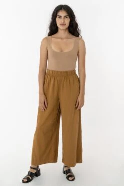 RCT308 - Cotton Twill Wide Pants -Builtd Store rct3081
